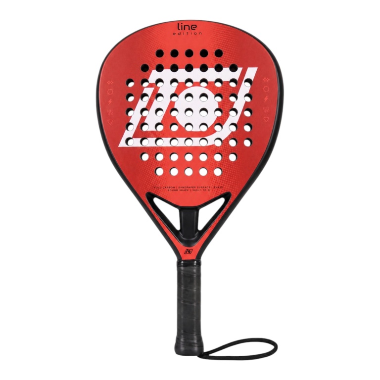 Topspin Padelschläger Line Edition 360g/Rund 2026 rot